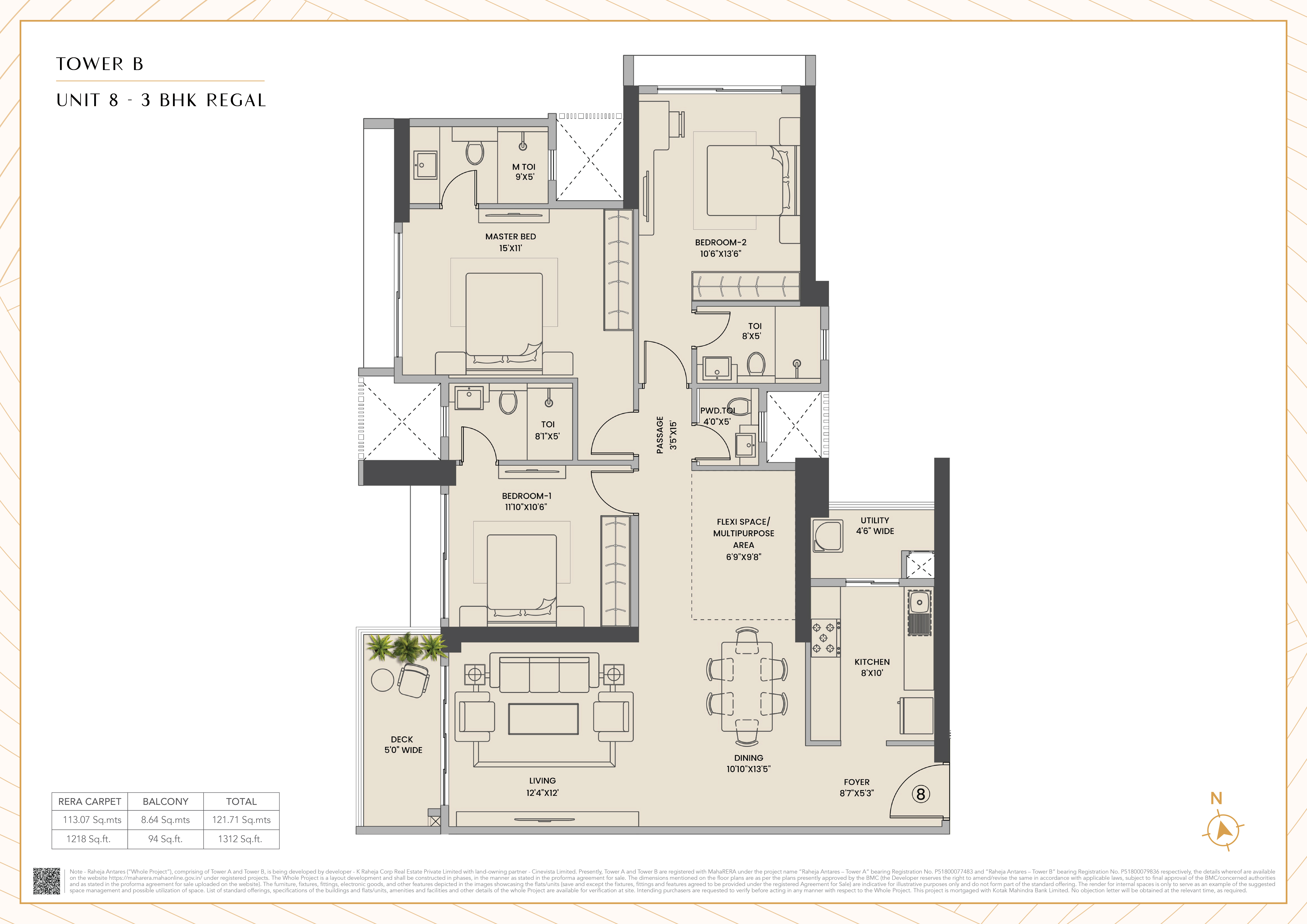 Tower B Unit 8